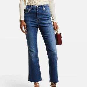 Pistola Lennon High Rise Boot Crop Jeans In Catalina, Size 26